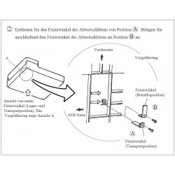 Transportsicherung für Fujitsu M3093, M3096, M3097, M4097-Serie, fi-4640S, fi-4750