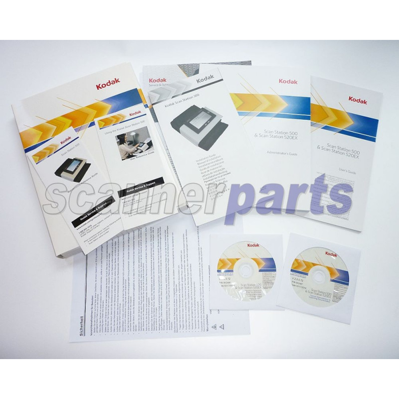 Kodak Handbuch für Kodak ScanStation 500, 520