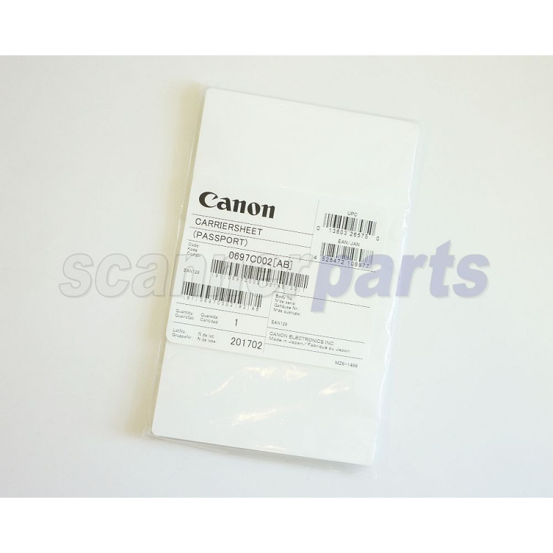 Ausweisschutzhülle für Canon ScanFront 400, DR-C240