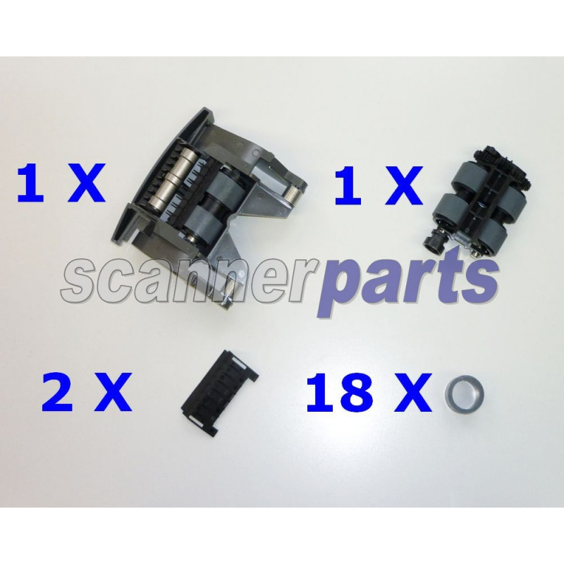 Austauschrollen-Kit klein Kodak i100, i200, i1400 Serie