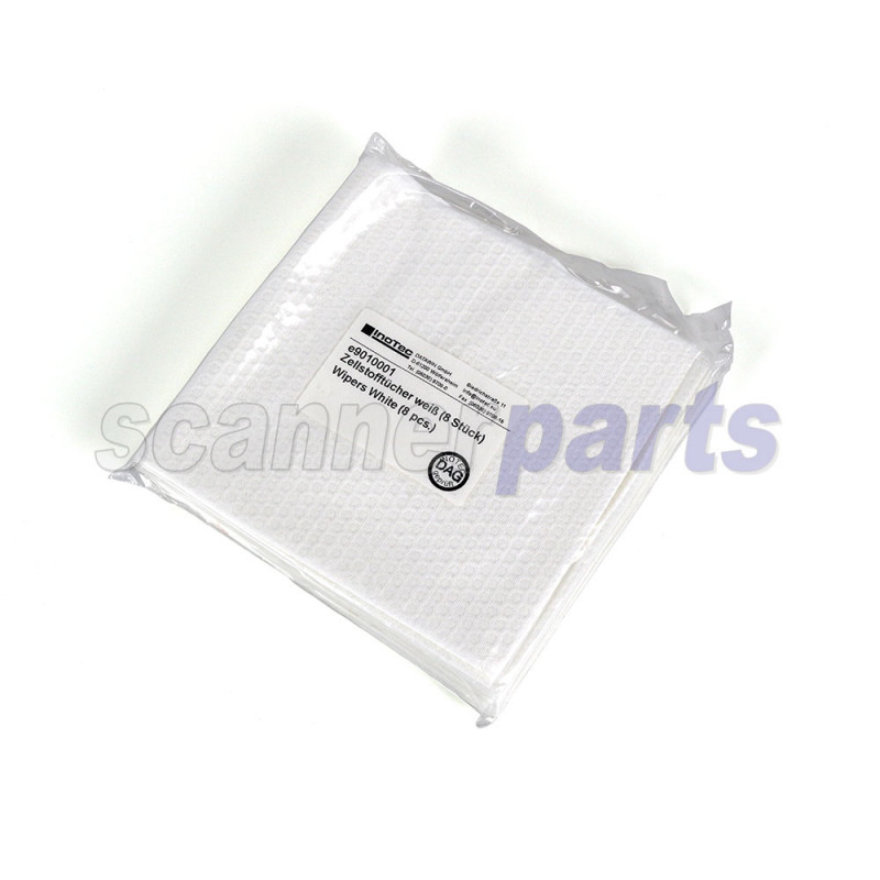 InoTec Zellstofftücher weiß - 8 Stück