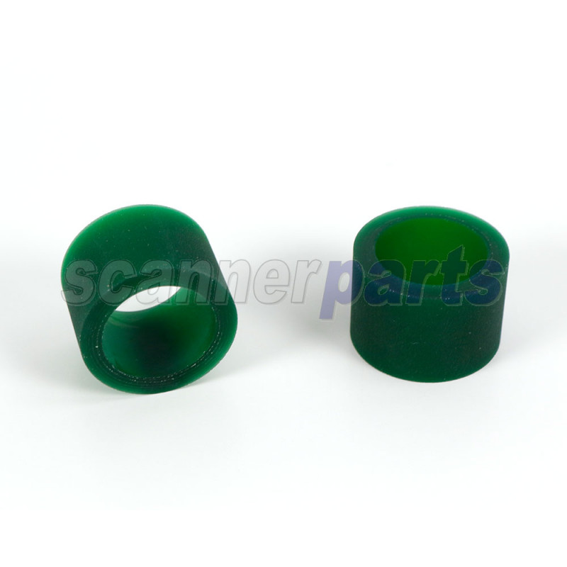 Einzugsrollen Grün 2 Stück für InoTec SCAMAX 3x1, 4x3, 6x1, 8x1 Serie
