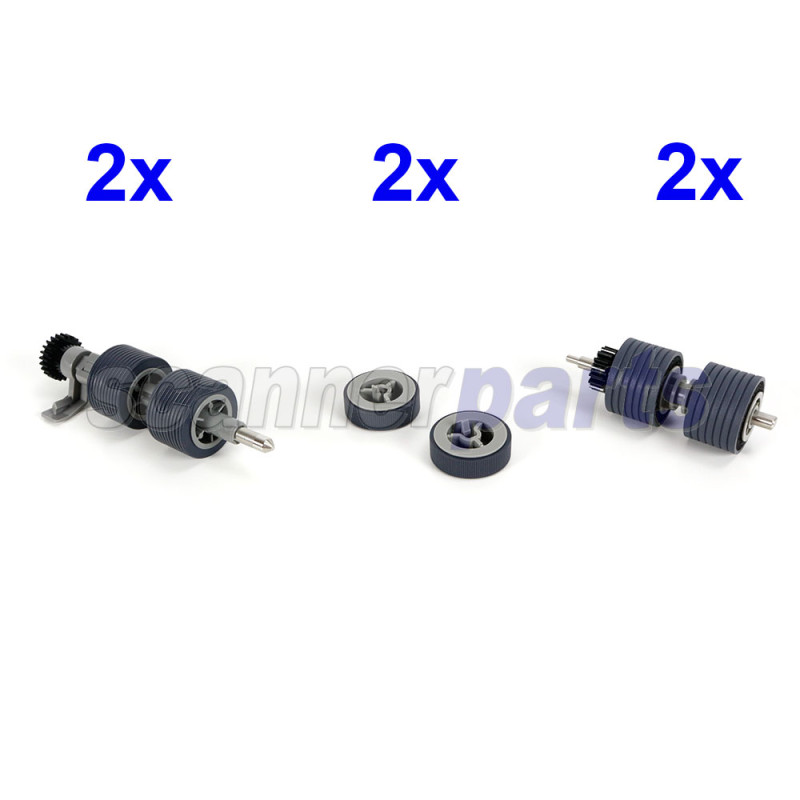 Verschleißteilekit für Fujitsu fi-7800, fi-7900 - 2er Pack