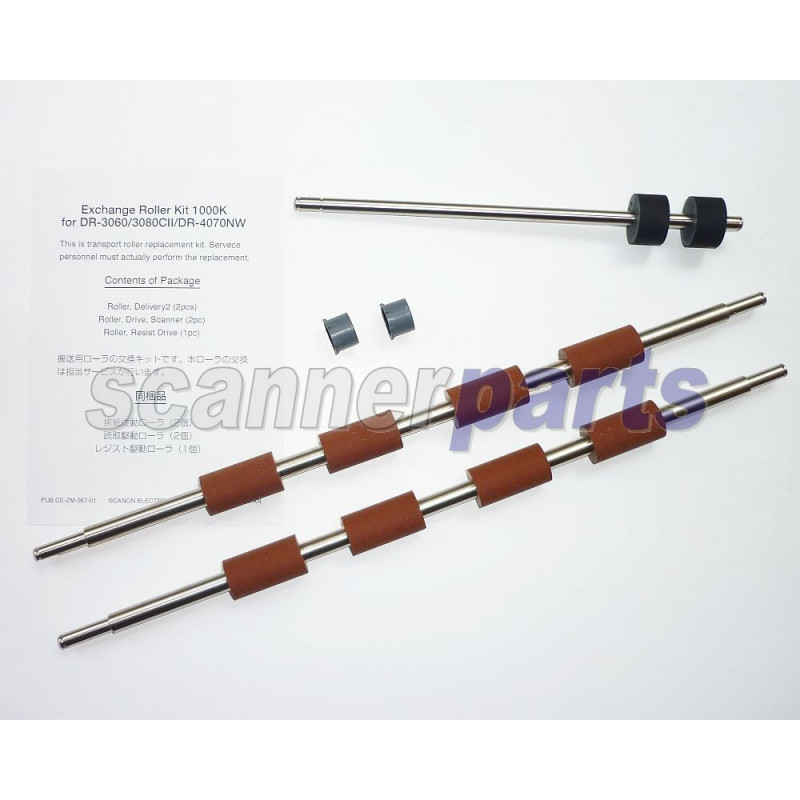 Austauschrollenkit für Canon DR-3020, DR-3060, DR-3080C, DR-3080CII, CD-4070