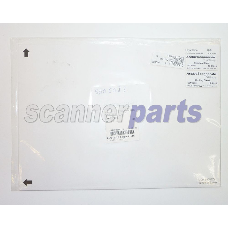 Papier für Weißabgleich für Panasonic KV-S7065C, KV-S7075C