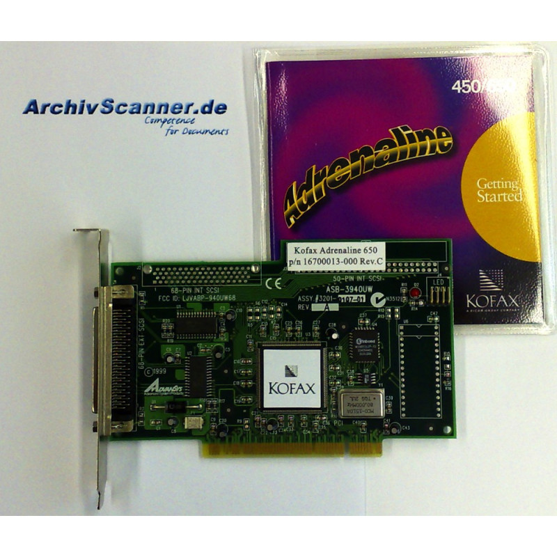 Kofax Adrenaline SCSI-Controller 650